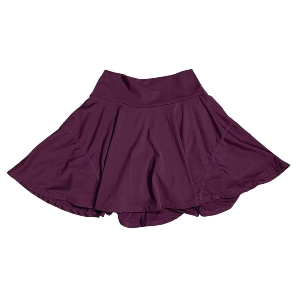 POPFLEX Twirl Skort Women Large Purple Athletic Tennis Skirt Athleisur e Sporty